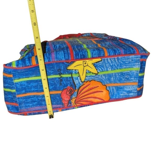 Sally Hess‎ 90s rainbow vintage seashell beach bag - Picture 2 of 12